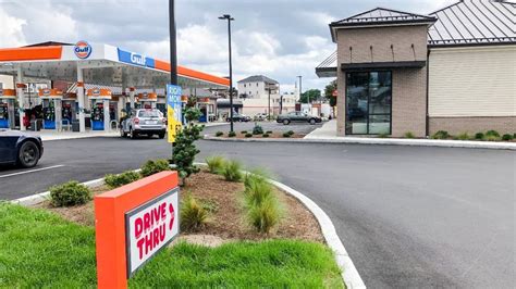 gas station dunkin